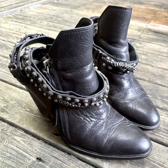 DOLCE VITA OPEN BACK STRAP BOOT - Picture 1 of 5